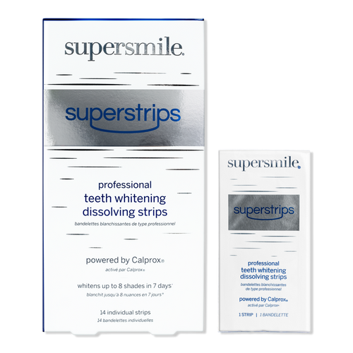 Supersmile Superstrips Professional Teeth Whitening Dissolving Strips