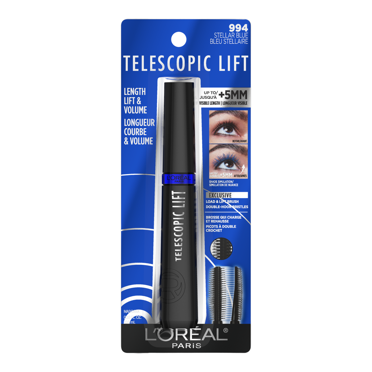 Telescopic Lift Washable Mascara