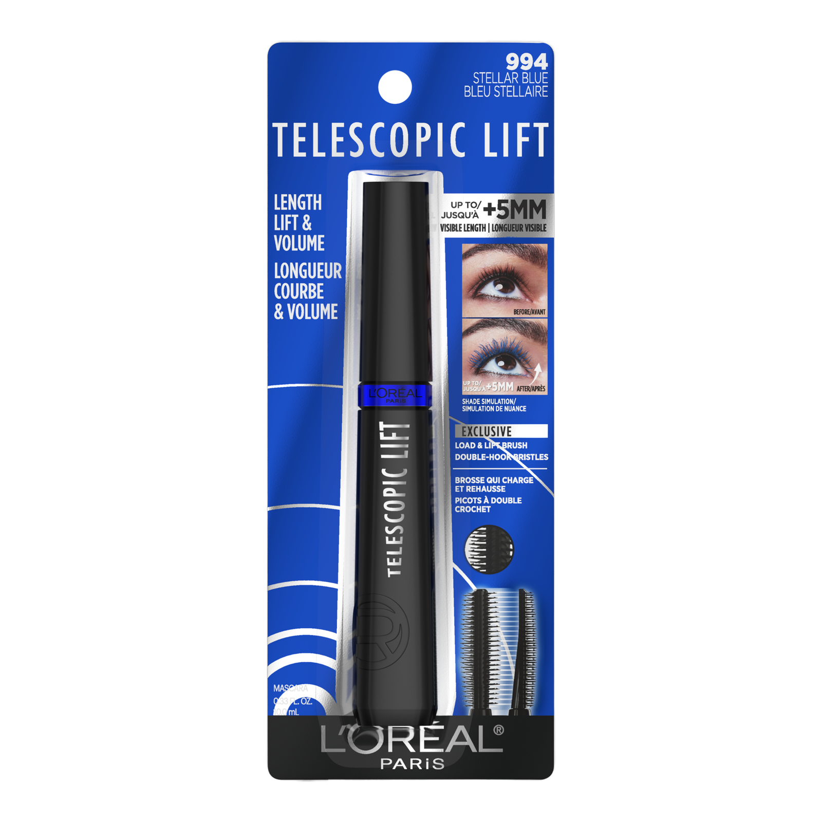 Telescopic Lift Washable Mascara