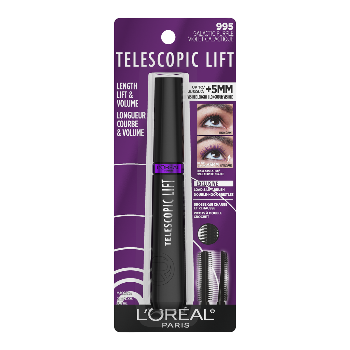 Telescopic Lift Washable Mascara