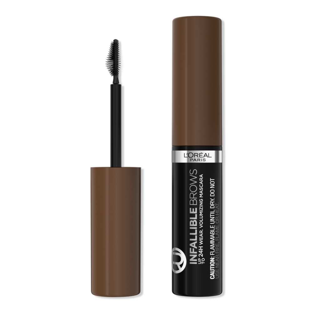 L'oreal Infallible Brows 24h Volumizing Mascara - Brunette In Brown