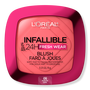 L'Oreal Paris Infallible 24H Fresh Wear Soft Matte Blush - 05 Fearless Coral