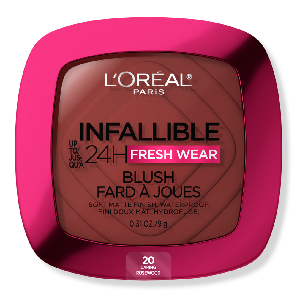 L'oreal Infallible 24h Fresh Wear Soft Matte Blush - 20 Daring Rosewood