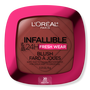 L'Oreal Paris Infallible 24H Fresh Wear Soft Matte Blush - 20 Daring Rosewood