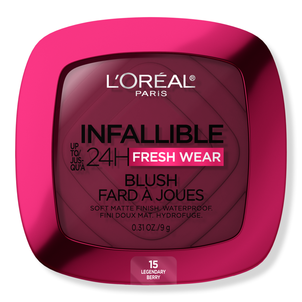 L'oreal Infallible 24h Fresh Wear Soft Matte Blush - 15 Legendary Berry