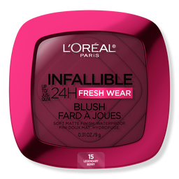 L'Oreal Infallible 24H Fresh Wear Soft Matte Blush - 15 Legendary Berry