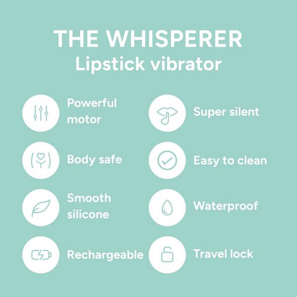 Smile Makers The Whisperer Lipstick Vibrator #8