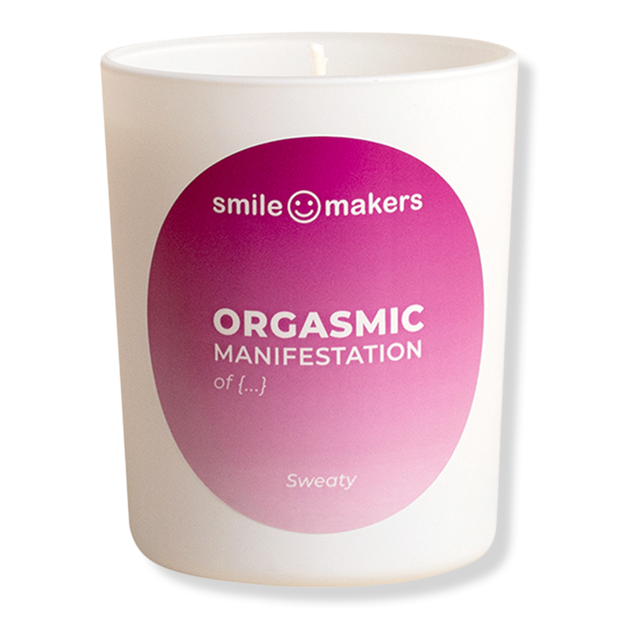 Smile Makers Orgasmic Manifestation Scented Candle - Sweaty #1