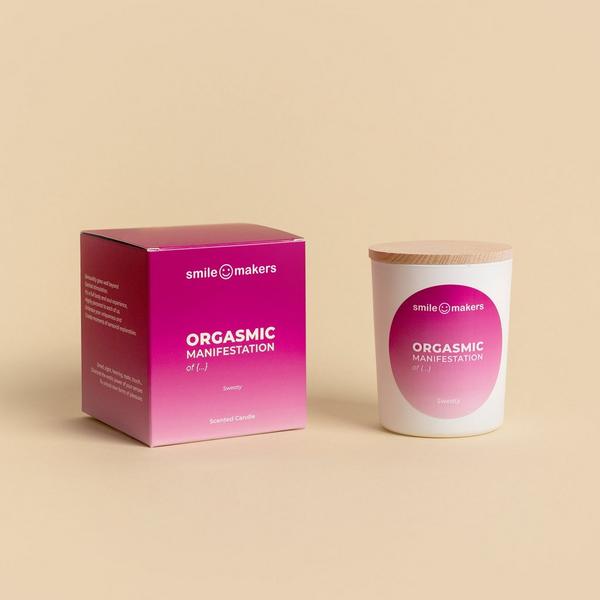 Smile Makers Orgasmic Manifestation Scented Candle - Sweaty #2