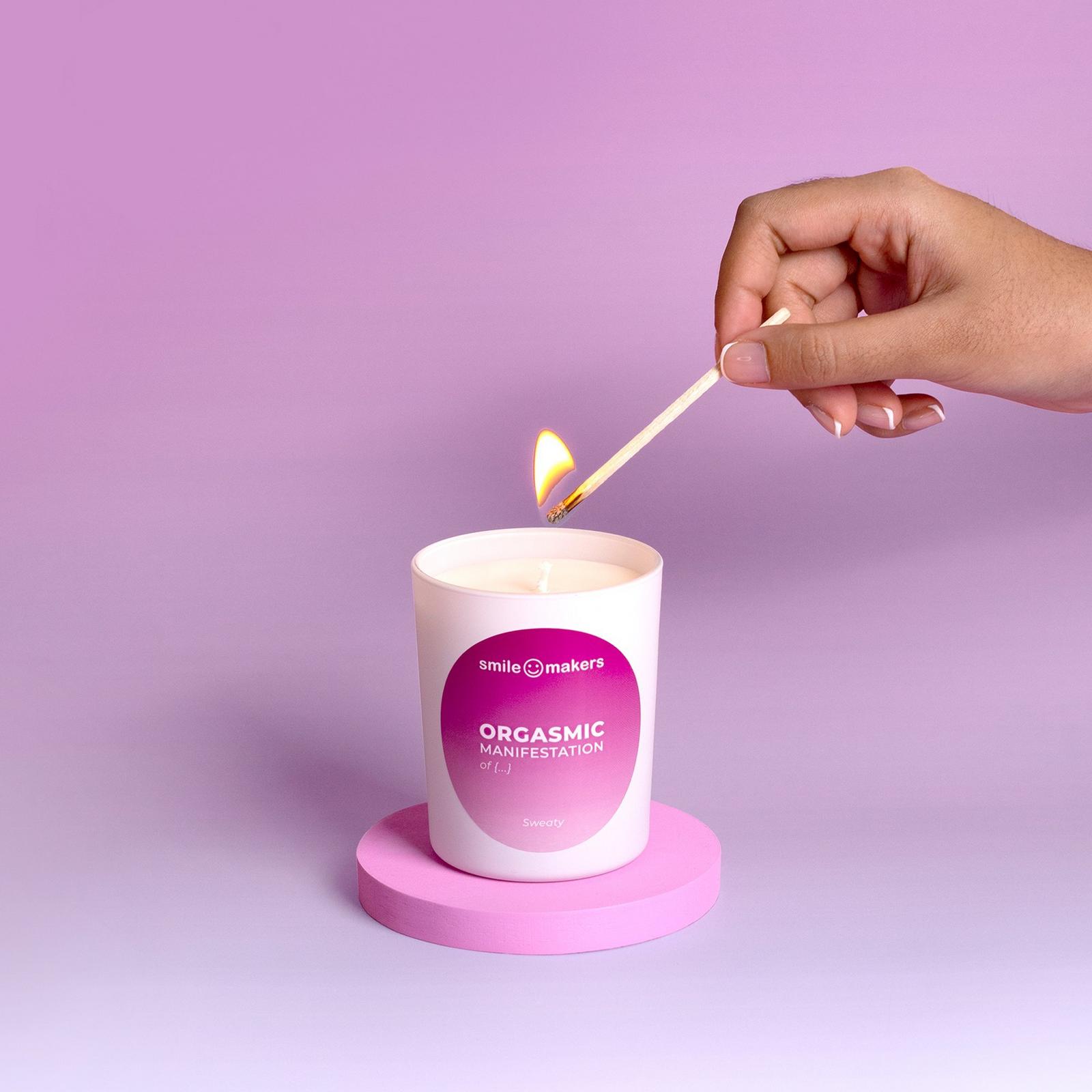 Orgasmic Manifestation Scented Candle - Sweaty