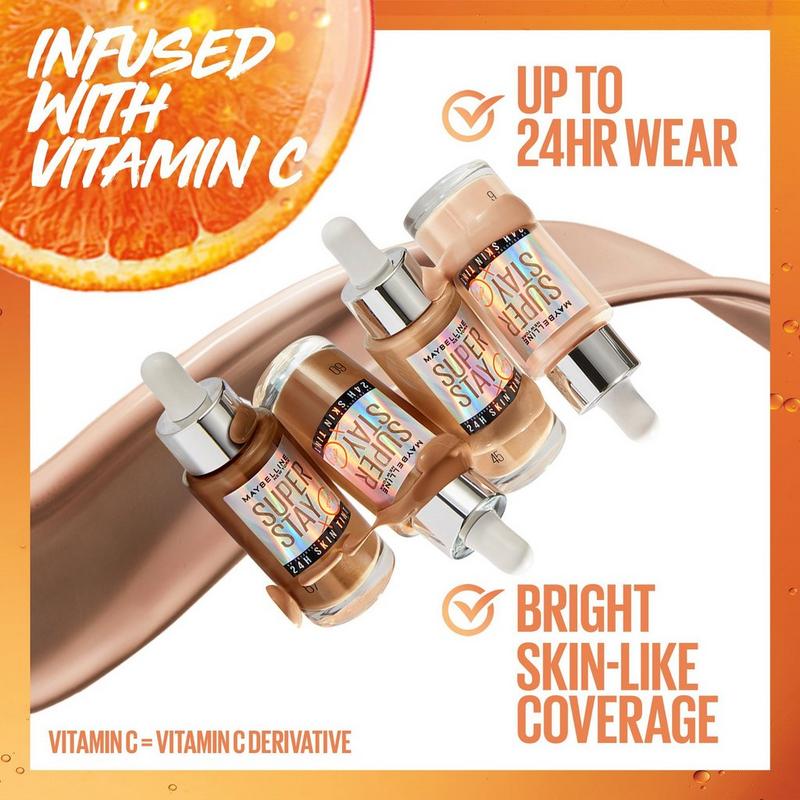 Maybelline Super Stay 24H Skin Tint + Vitamin C #5