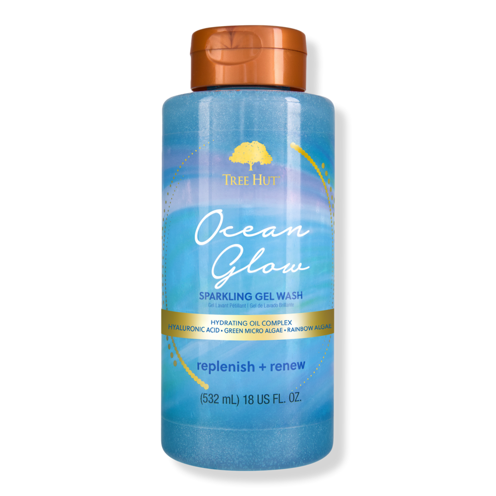 Tree Hut Ocean Glow Hydrating Foaming Gel Body Wash with Hyaluronic Acid + Marine Algae