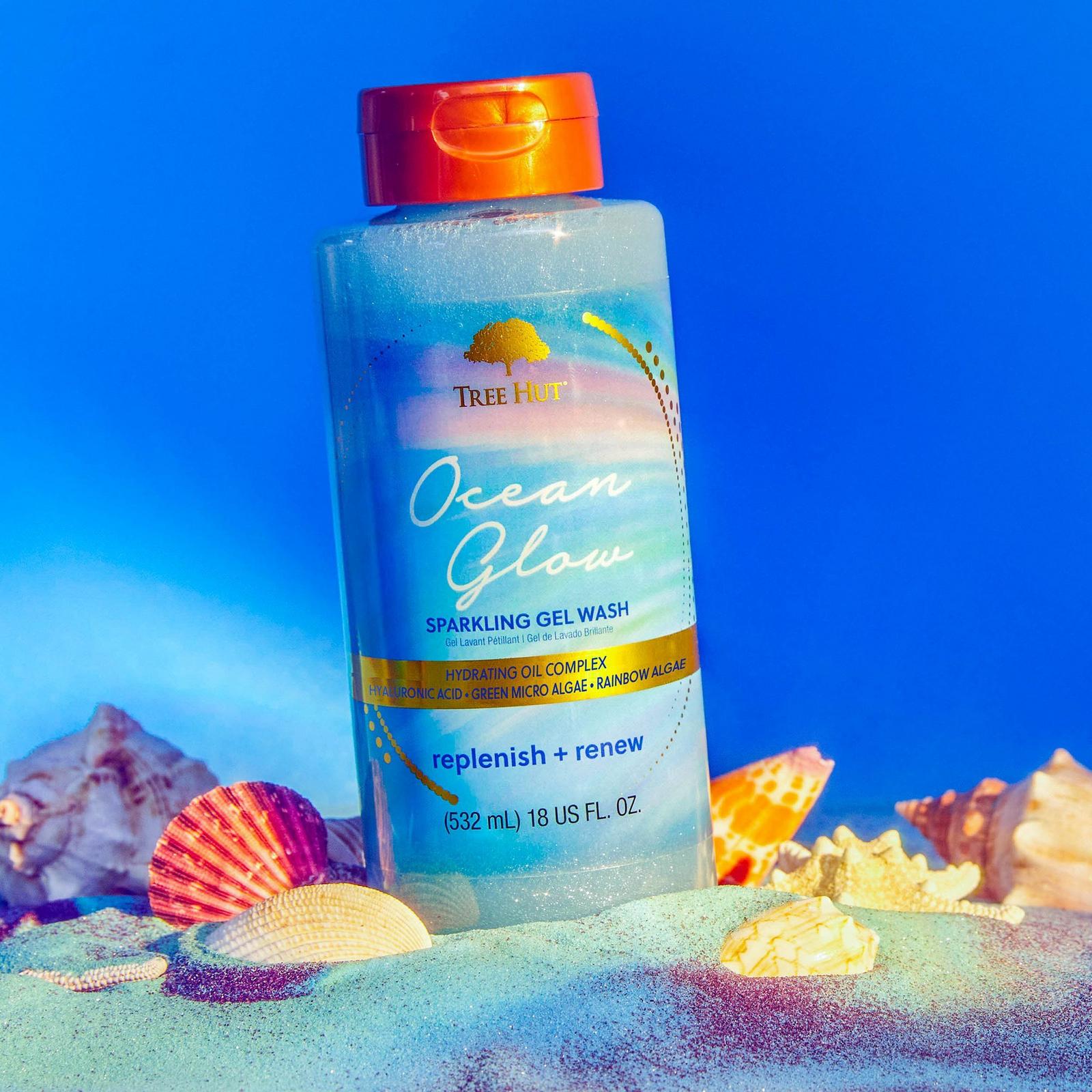 Ocean Glow Hydrating Foaming Gel Body Wash with Hyaluronic Acid + Marine Algae