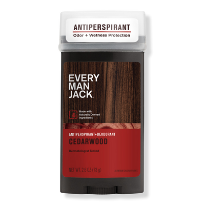 Every Man Jack Cedarwood Men's Antiperspirant Deodorant