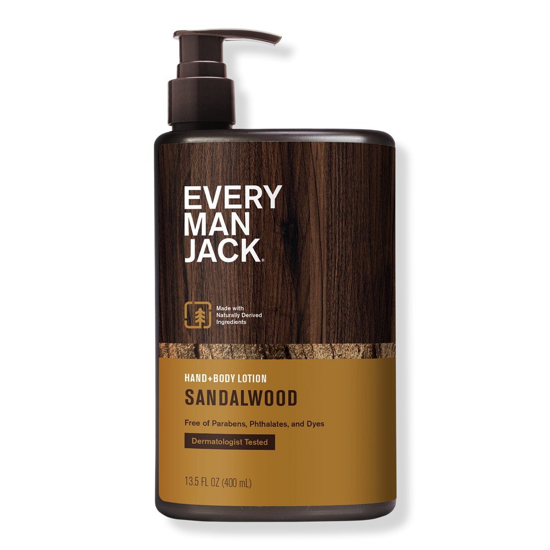 Every Man Jack Sandalwood Men's Hydrating Hand & Body Lotion #1