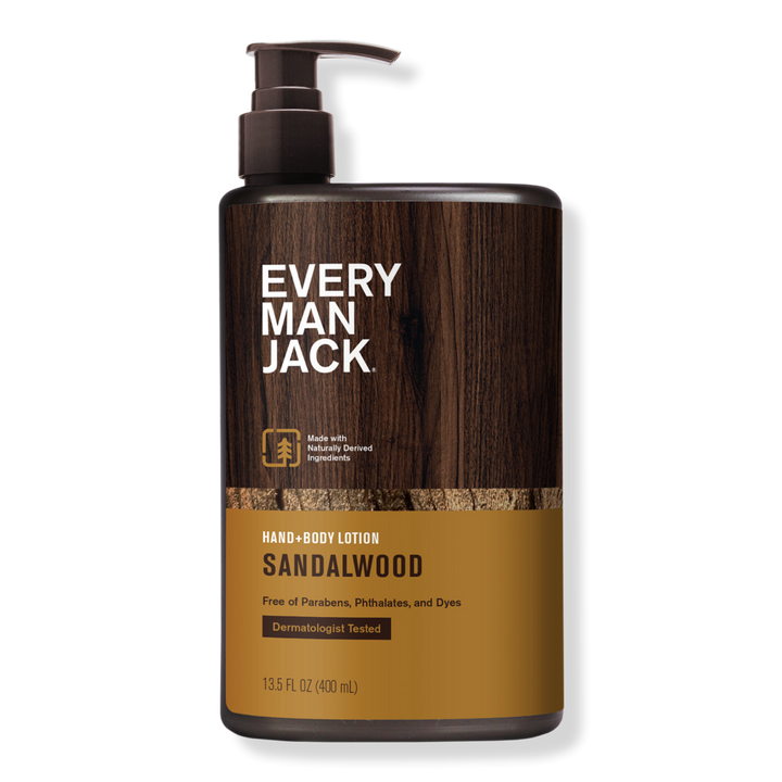 Every Man Jack Sandalwood Men's Hydrating Hand & Body Lotion #1