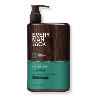 Every Man Jack Sea Salt Men's Hydrating Hand & Body Lotion