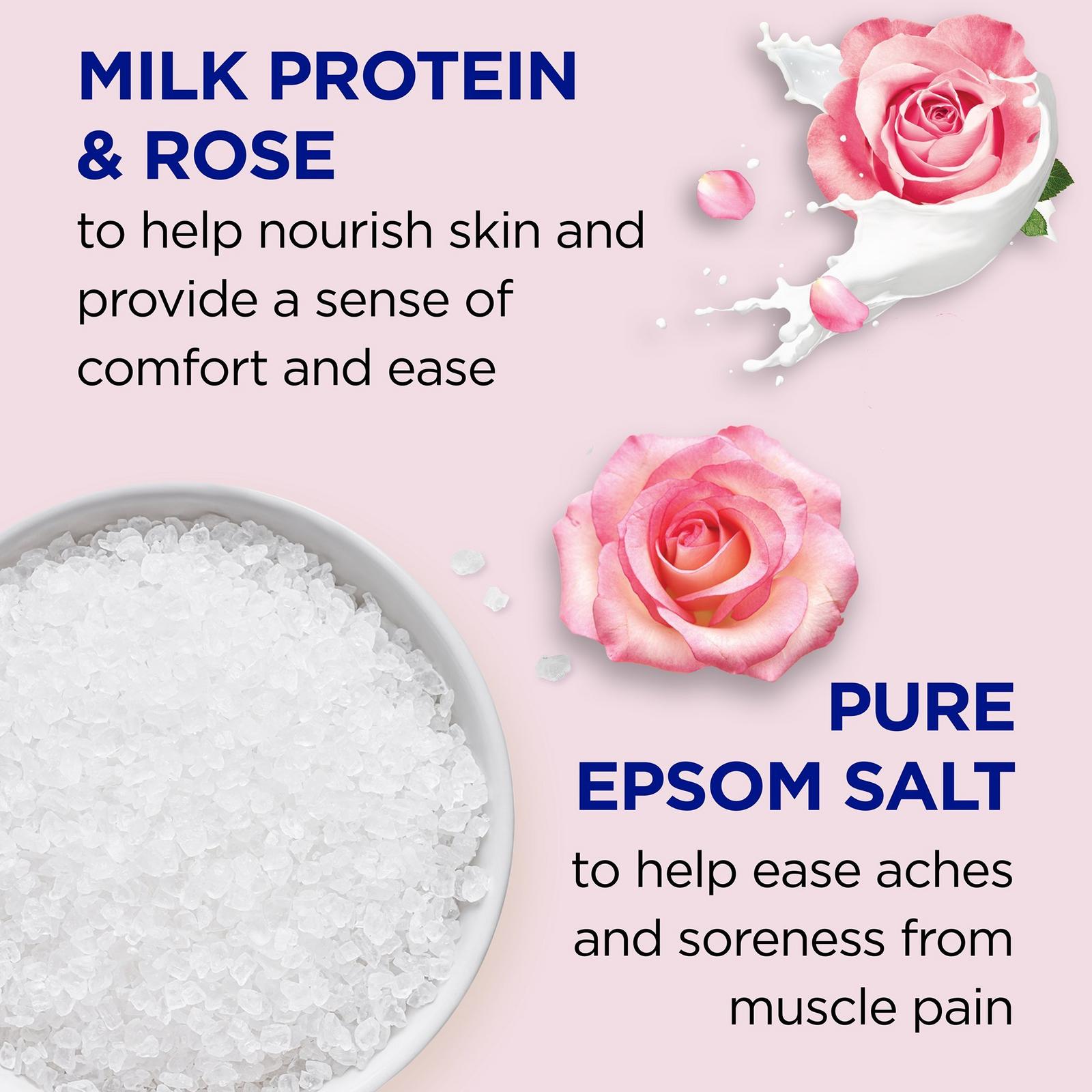 Pure Epsom Salt Soak, Calm & Serenity with Rose Essential Oil