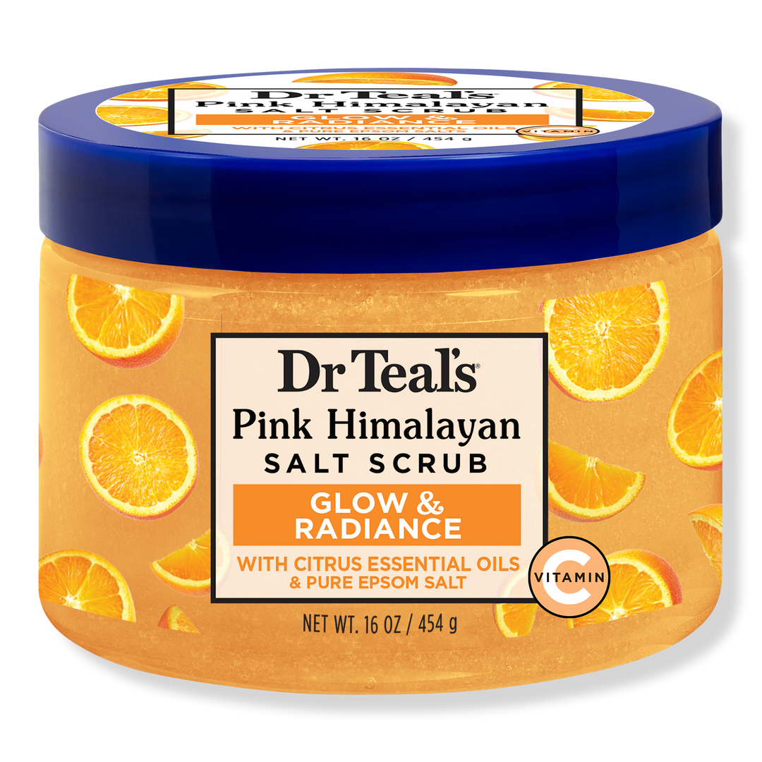 Dr Teal's Glow & Radiance Salt Scrub with Pure Epsom Salt & Citrus #1