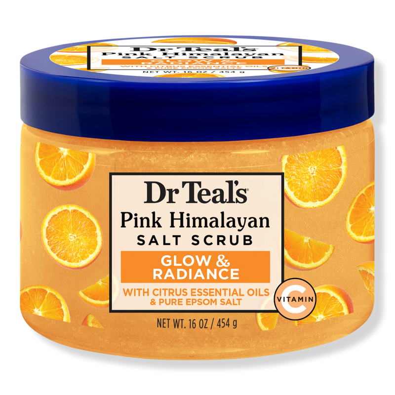 Glow & Radiance Salt Scrub with Pure Epsom Salt & Citrus