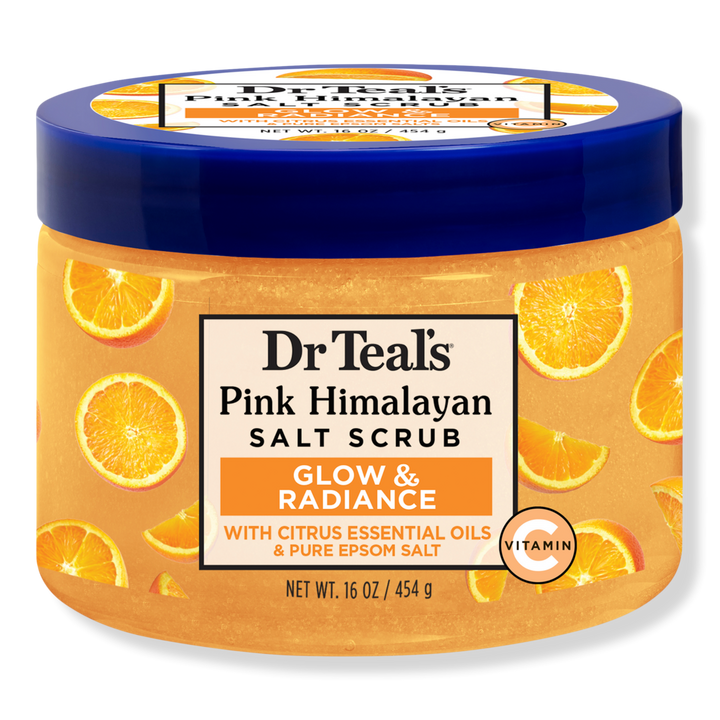 Dr Teal's Glow & Radiance Salt Scrub with Pure Epsom Salt & Citrus #1