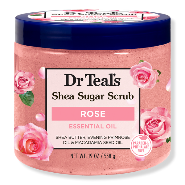 Glow & Radiance Salt Scrub with Pure Epsom Salt & Citrus Dr Teal's Ulta Beauty