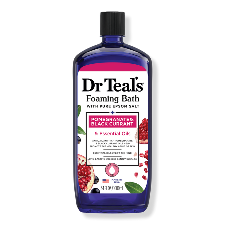 Dr Teal's Foaming Bath with Pomegranate Oil & Black Currant #1