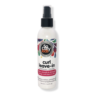 SoCozy Curl Spray Leave In Conditioner + Therapy for Kids