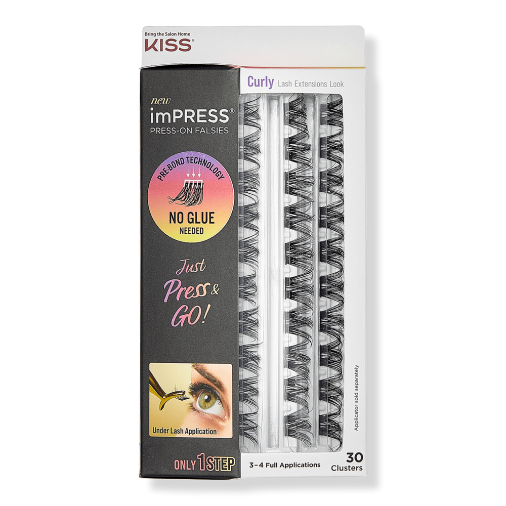 imPRESS Press-On Falsies Eyelash Curly Clusters Refill Pack