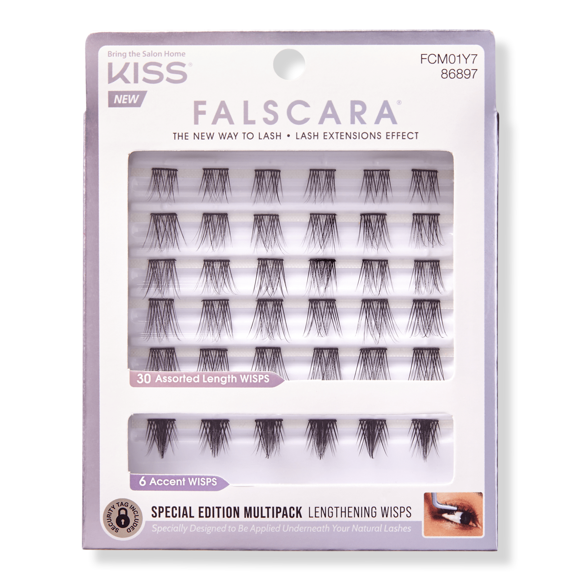 Kiss Falscara Special Edition Multipack with Accents, Lengthening #1