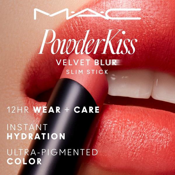 MAC Powder Kiss Velvet Blur Slim Moisturizing Matte Lipstick #7