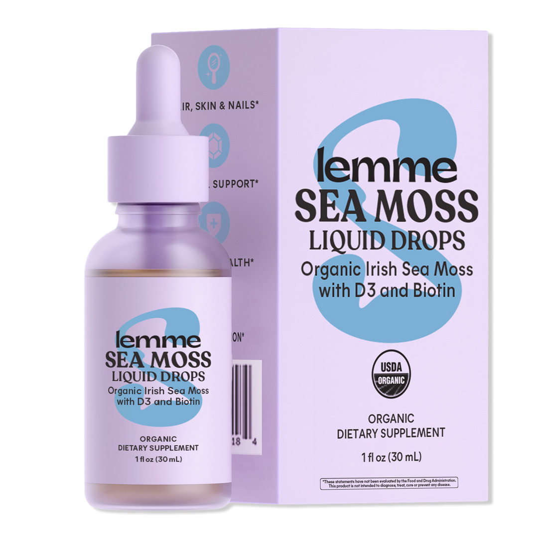 Lemme Sea Moss: Irish Sea Moss Beauty Liquid Drops #1