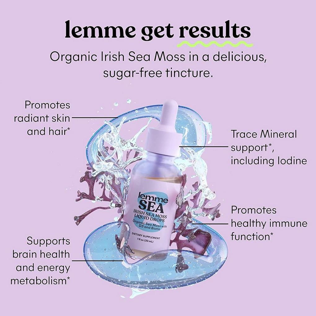 Sea Moss: Irish Sea Moss Beauty Liquid Drops