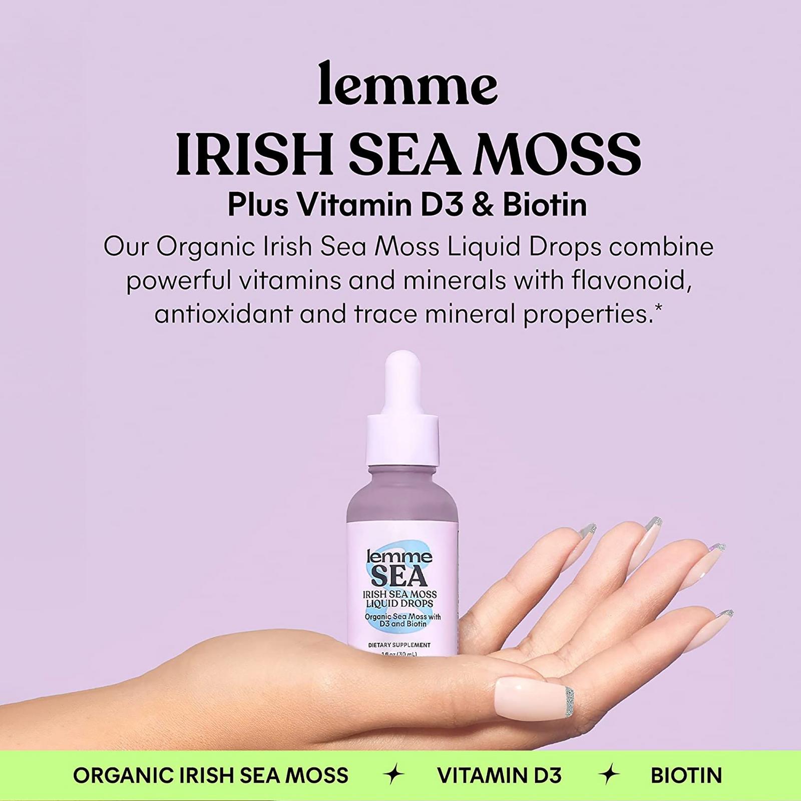 Sea Moss: Irish Sea Moss Beauty Liquid Drops