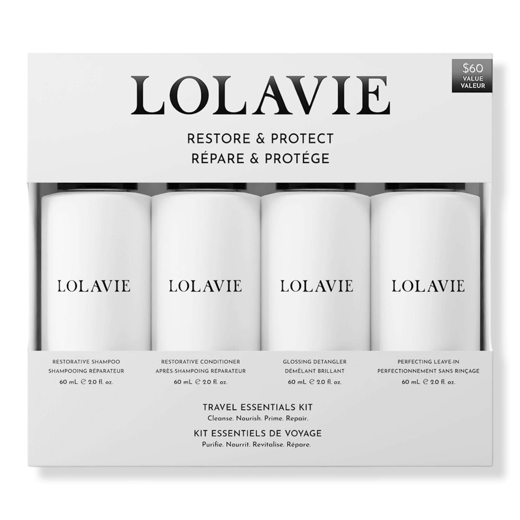 LolaVie Restore & Protect Travel Kit #1