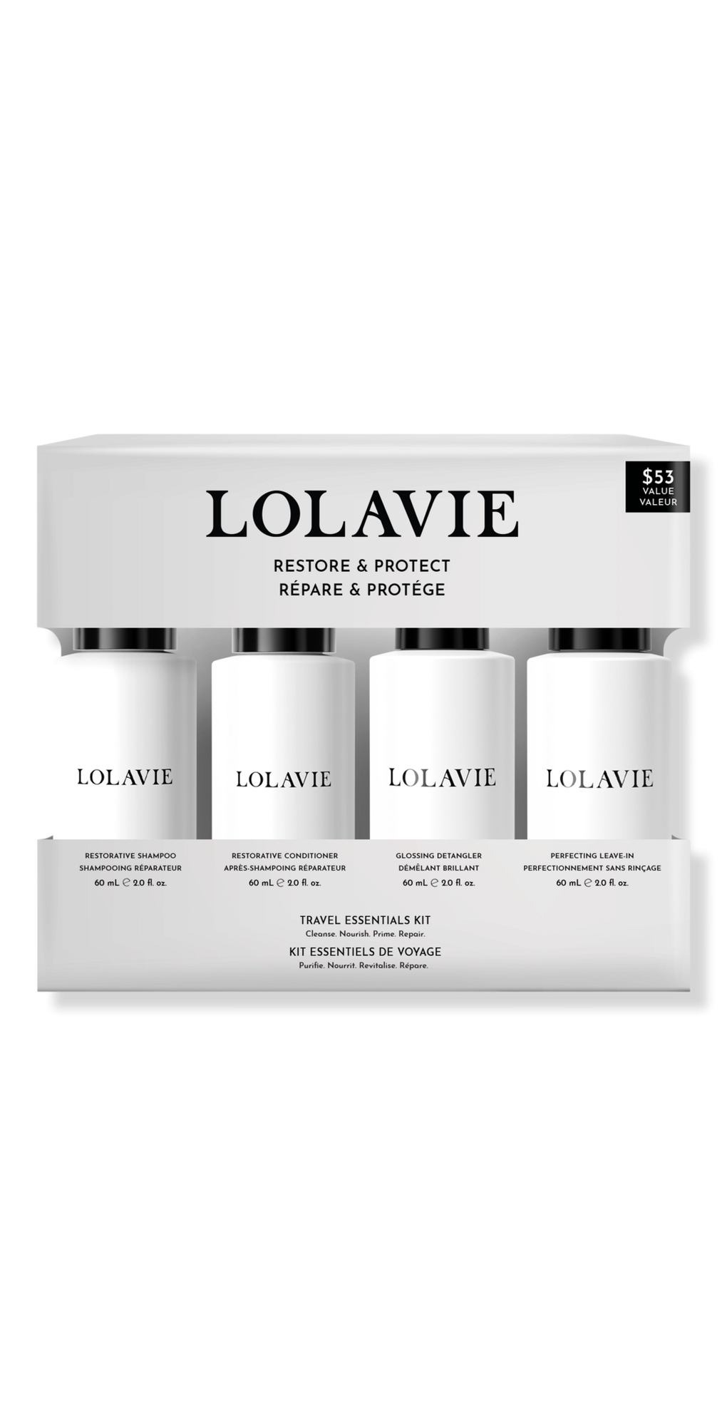 Lolavie Restore & Protect Travel Kit