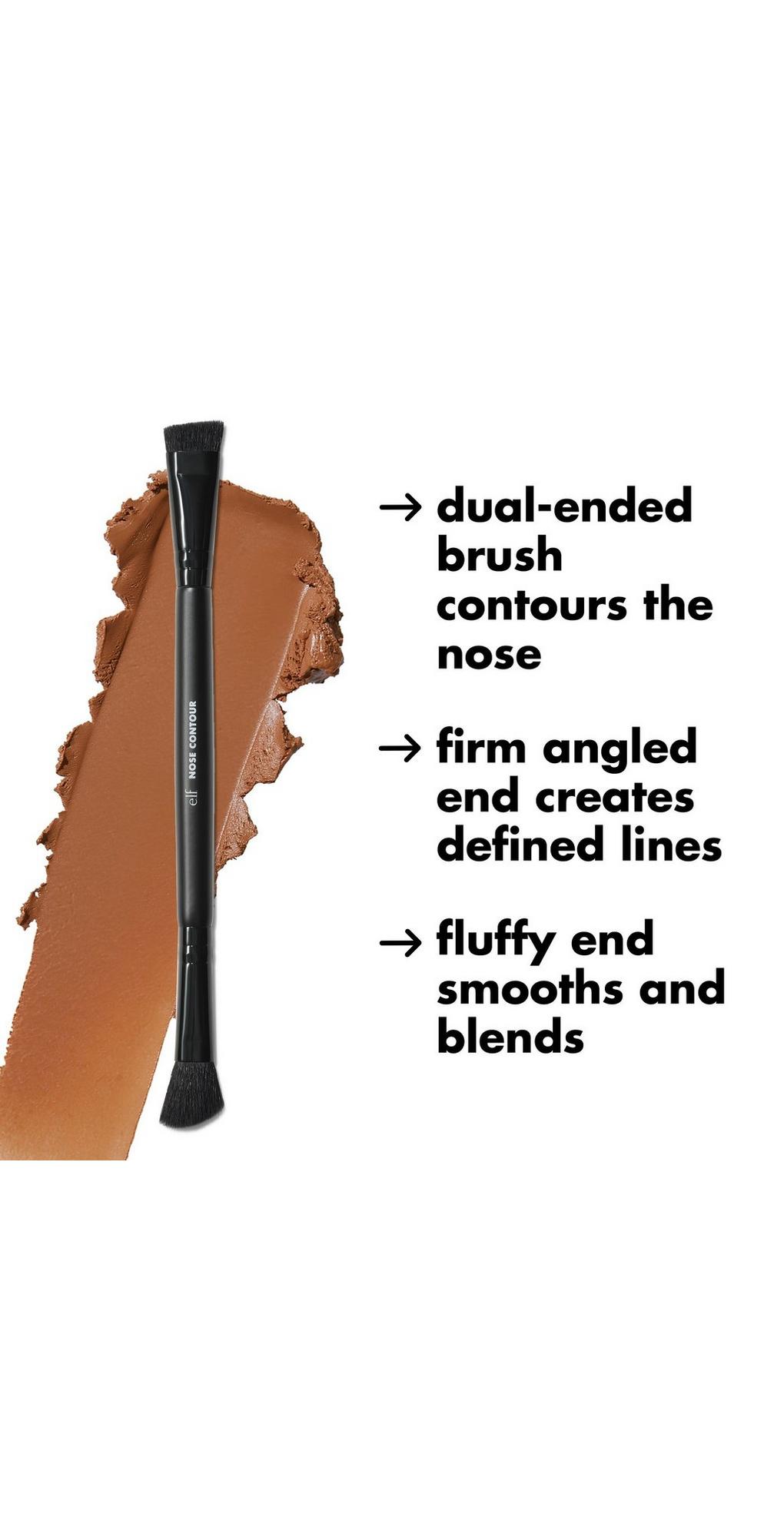 Dual-Ended Nose Contour Brush - e.l.f. Cosmetics