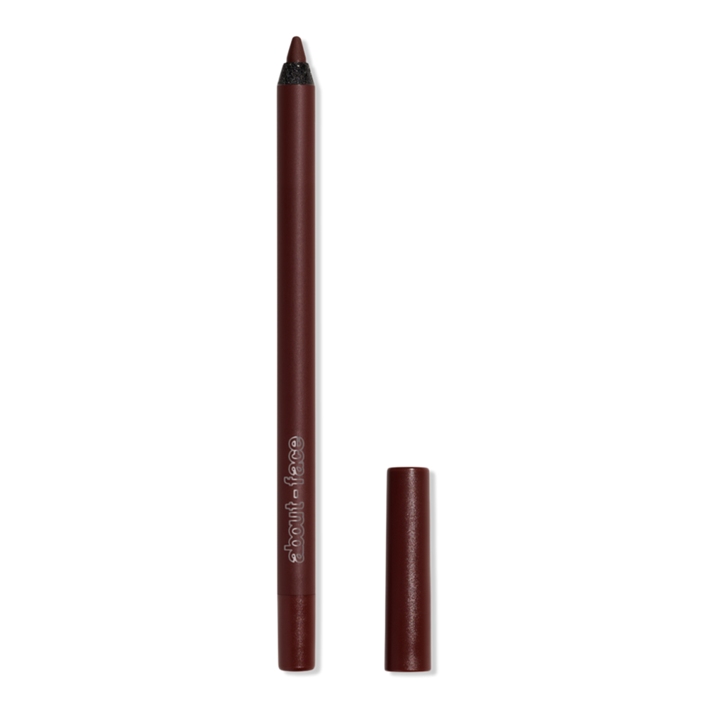 About-face Matte Fix Lip Pencil - Smoked