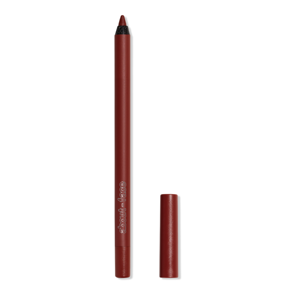 About-face Matte Fix Lip Pencil - Incinerate