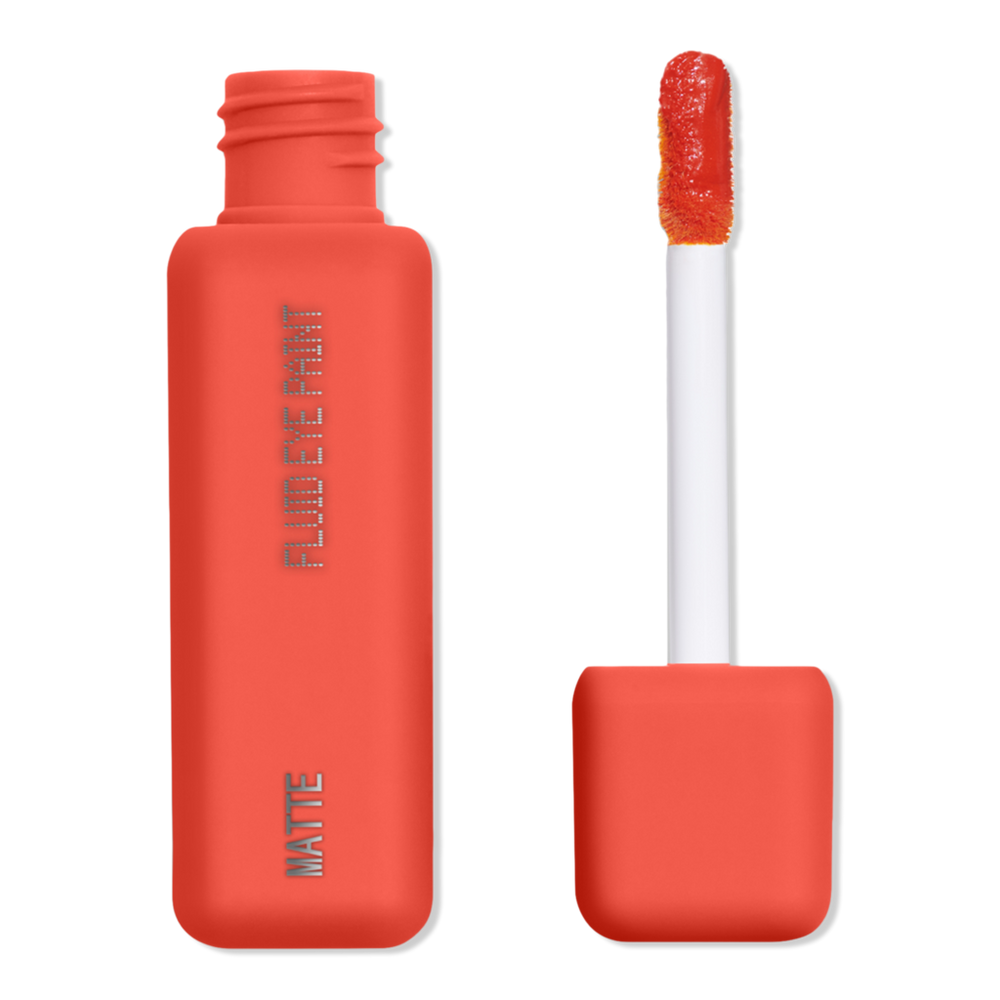 About-face Matte Fluid Eye Paint - Marigold In Yellow