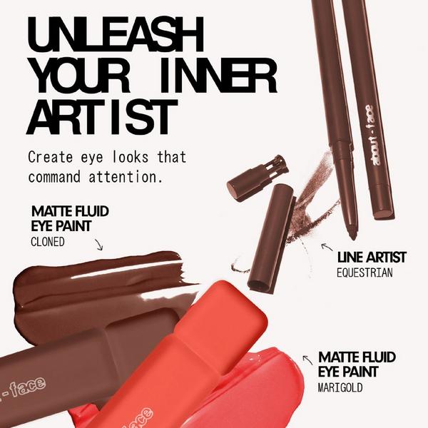 about-face Matte Fluid Eye Paint #8