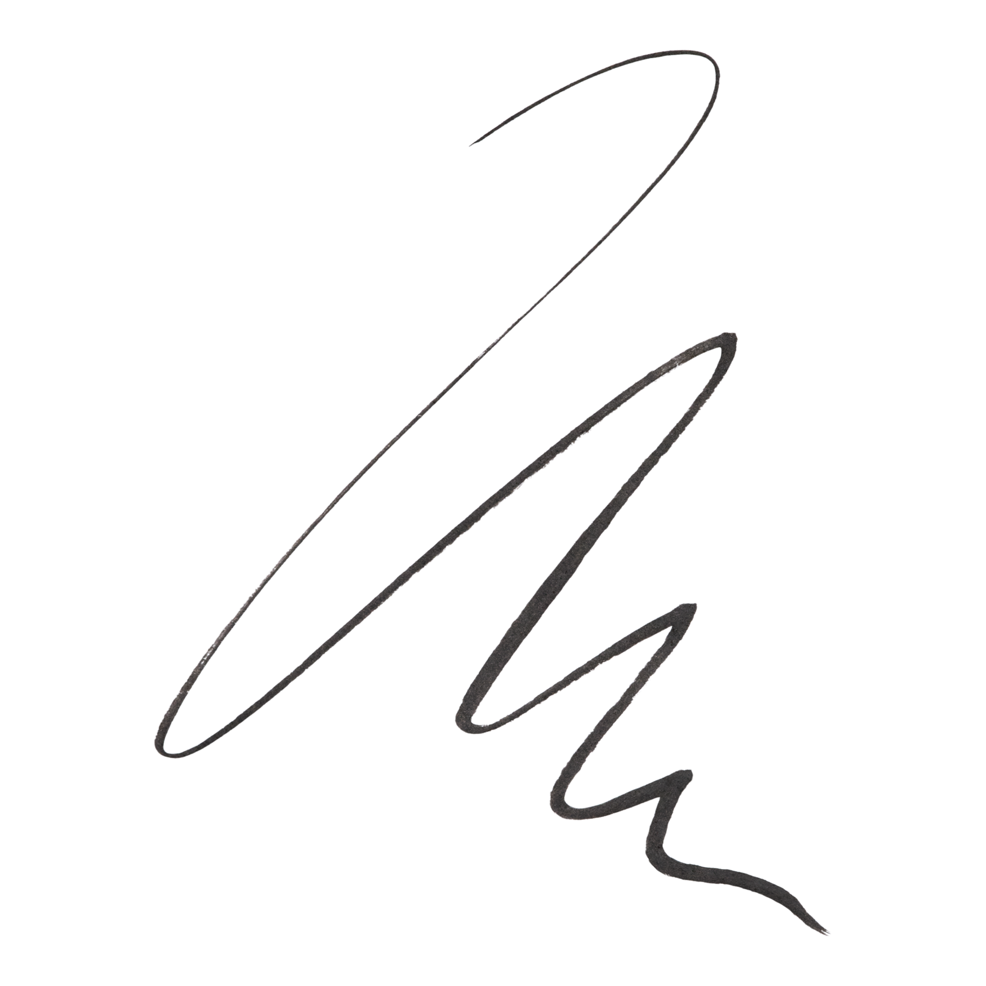 Водостойкая подводка-кисточка для глаз Essence Super Fine Brush, цвет: Чёрный — фото 2
