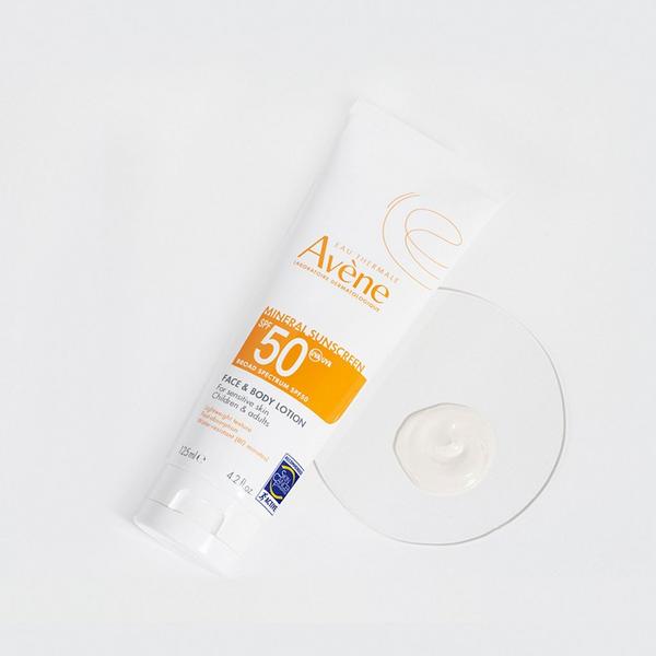 Avène Mineral Sunscreen Broad Spectrum SPF 50 Face and Body Lotion #3