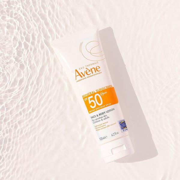 Avène Mineral Sunscreen Broad Spectrum SPF 50 Face and Body Lotion #4