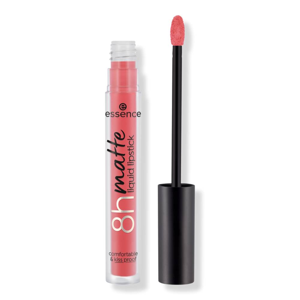 Essence 8h Matte Liquid Lipstick - Fiery Red In Red