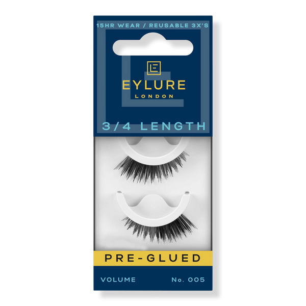 Eylure Pre-Glued 3/4Length No. 005 Eyelashes #1