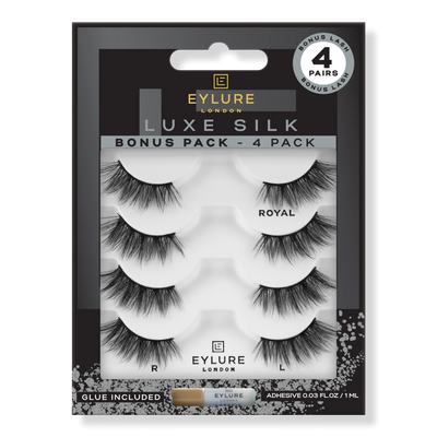 Eylure Luxe Silk Royal Eyelashes Multipack