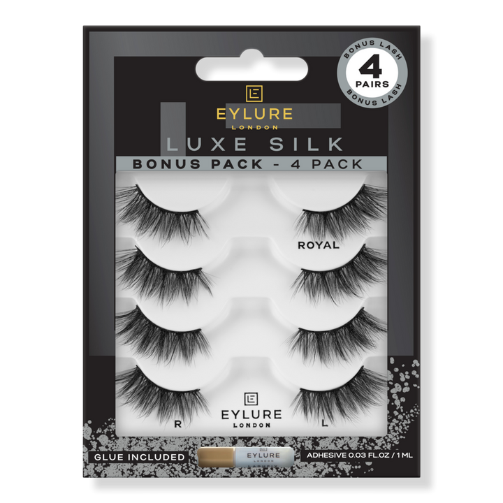 Eylure Luxe Silk Royal Eyelashes Multipack #1