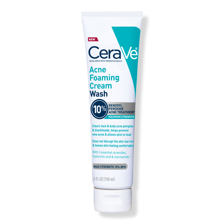 CeraVe Acne Foaming Cream Wash BPO 10% #1