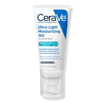 CeraVe Ultra-Light Facial Gel with Hyaluronic Acid for All Skin Types